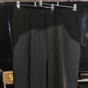 Men's Versini brand Black Dress Pants 36 x 40
